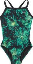 TYR Durafast Lite® Kız Çocuk Diamondfit Mayo - Radiant Flare