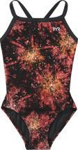 TYR Durafast Lite® Kız Çocuk Diamondfit Mayo - Radiant Flare