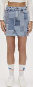 Vendy Mavi Denim Etek