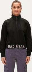 Zoe Half-Zip Siyah Yarım Fermuarlı Kadın Sweatshirt