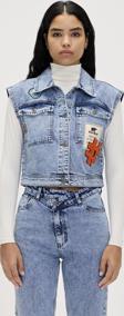 Joanne Blue Kadın Denim Yelek