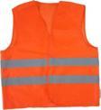 Safetyfirst Reflektörlü İkaz Yeleği Turuncu 10 Paket