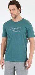 Erkek %100 Pamuk Bisiklet Yaka Kısa Kollu Baskılı T-Shirt  Rahat ve Şık Günlük Erkek Tişört 0011