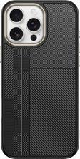 iPhone 16 Pro Kılıf M-safe Şarj Özellikli Karbon Fiber Görünümlü Antina Kılıf