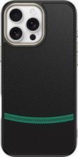 iPhone 16 Pro Kılıf M-safe Şarj Özellikli Karbon Fiber Görünümlü Antina Kılıf