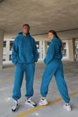 Yakamel Çiftlere Özel (Tekli) Oversize Couple Eşofman Takımı