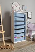 Baby Darling %100 MDF - Medium Mono 7 Sepetli Oyuncak Dolabı