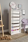 Baby Darling %100 MDF - Medium Mono 7 Sepetli Oyuncak Dolabı