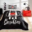 Taç Beşiktaş Lisanslı Tek Kişilik Strıpe Yatak Örtüsü Seti