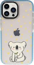 Mooodcase İphone 13 Pro Koala Candy Bumper Darbe Emci Silikonlu Telefon Kılıfı