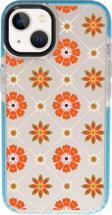 Mooodcase İphone 13 Uyumlu Nostaljik Motifler Desenli Candy Bumper Silikonlu Telefon Kılıfı