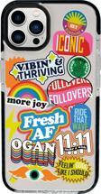 Mooodcase İphone 13 Pro Max Fresh Desenli Candy Bumper Silikonlu Telefon Kılıfı