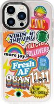 Mooodcase İphone 13 Pro Max Uyumlu Fresh Desenli Candy Bumper Silikonlu Telefon Kılıfı