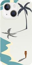 Butikcase İphone 13 Beach Woman Tasarımlı Beyaz Telefon Kılıfı
