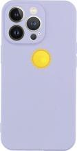 Butikcase İphone 13 Pro Sun Tasarımlı Lila Telefon Kılıfı