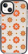 Mooodcase İphone 13 Uyumlu Nostaljik Motifler Desenli Candy Bumper Silikonlu Telefon Kılıfı