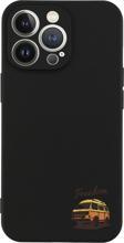 Butikcase İphone 13 Pro Freedom Caravan Tasarımlı Siyah Telefon Kılıfı