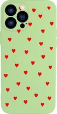 Mooodcase İphone 13 Pro Max Uyumlu Sevimli Kalpler Desenli Kamera Korumalı Premium Silikonlu Telefon Kılıfı