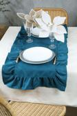 Cotton Maison Poli Fırfırlı Runner 40X110 Cm