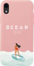 Butikcase İphone Xr Ocean Child Tasarımlı Pembe Telefon Kılıfı