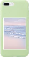 Butikcase İphone 8 Plus Sea ??And Wave Tasarımlı Yeşil Telefon Kılıfı