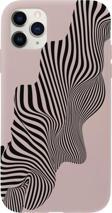 Butikcase Iphone 11 Pro Local Zebra Tasarımlı Pembe Telefon Kılıfı