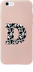 Butikcase İphone 7 D Harfi Tasarımlı Pembe Telefon Kılıfı
