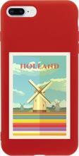 Butikcase İphone 7 Plus Holland Tasarımlı Kırmızı Telefon Kılıfı