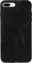 Butikcase İphone 7 Plus Local Zebra Tasarımlı Siyah Telefon Kılıfı