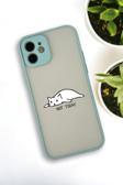 Mooodcase İphone 12 Uyumlu Not Today Desenli Buzlu Şeffaf Lüx Telefon Kılıfı