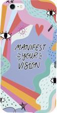Mooodcase İphone 7 Manifest Your Vision Premium Silikonlu Telefon Kılıfı