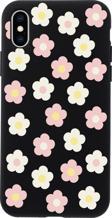 Mooodcase İphone X Uyumlu Minik Çiçekler Desenli Premium Silikonlu Telefon Kılıfı