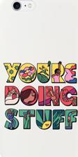 Mooodcase İphone 8 Uyumlu Youre Doing Stuff Desenli Premium Silikonlu Telefon Kılıfı