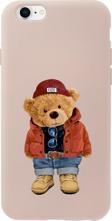 Mooodcase İphone 6S Teddy Bear Premium Silikonlu Telefon Kılıfı