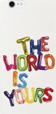 Mooodcase İphone 8 The World Is Yours Desenli Premium Silikonlu Telefon Kılıfı