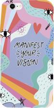 Mooodcase İphone 6S Uyumlu Manifest Your Vision Premium Silikonlu Telefon Kılıfı