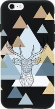 Mooodcase İphone Se 2020 Polygon Deer Premium Silikonlu Telefon Kılıfı