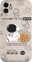Mooodcase Iphone 11 Sevimli Astronot Desenli Premium Silikonlu Telefon Kılıfı