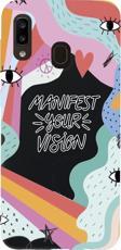 Mooodcase A30 Uyumlu Manifest Your Vision Premium Silikonlu Telefon Kılıfı