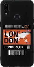 Mooodcase Samsung A10S London Premium Silikonlu Telefon Kılıfı