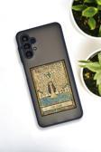 Mooodcase Samsung A13 Uyumlu The Star Desenli Buzlu Şeffaf Lüx Telefon Kılıfı