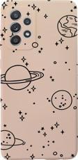 Mooodcase Samsung A23 Uyumlu Galaxy Desenli Premium Silikonlu Lansman Telefon Kılıfı