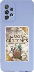 Mooodcase Samsung A32 Makin Groceries Desenli Premium Silikonlu Telefon Kılıfı