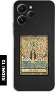 Mooodcase Xiaomi Redmi 12 Uyumlu The Star Desenli Premium Silikonlu Lansman Telefon Kılıfı