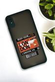 Mooodcase Xiaomi Redmi 9A Uyumlu London Yaprak Desenli Buzlu Şeffaf Lüx Telefon Kılıfı