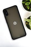 Mooodcase Xiaomi Redmi 9A Uyumlu Papatya Desenli Buzlu Şeffaf Lüx Telefon Kılıfı