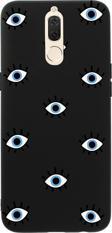 Mooodcase Huawei Mate 10 Lite Nazar Gözler Premium Silikonlu Telefon Kılıfı