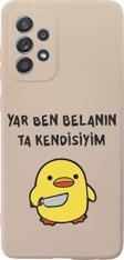 Mooodcase Samsung A52 Katil Civciv Desenli Premium Silikonlu Telefon Kılıfı