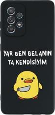 Mooodcase Samsung A52 Katil Civciv Desenli Premium Silikonlu Telefon Kılıfı