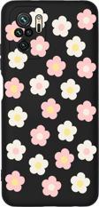 Mooodcase Xiaomi Redmi Note 10 Uyumlu Minik Çiçekler Desenli Premium Silikonlu Telefon Kılıfı